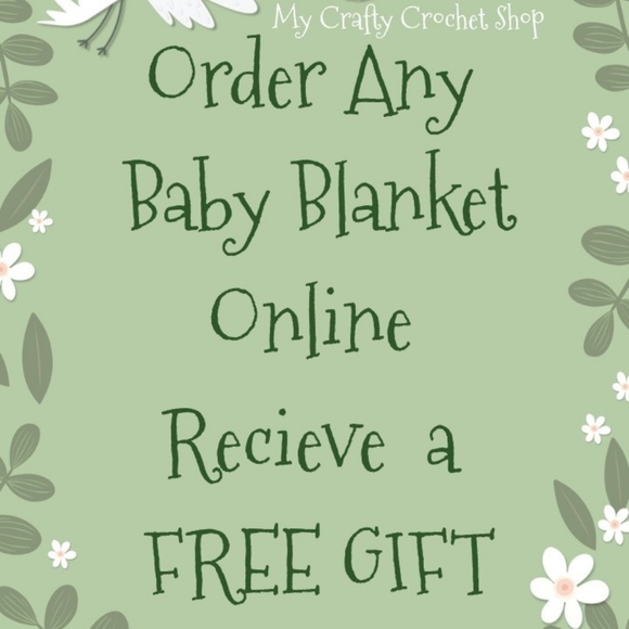 Baby Cloud Baby Afghan - Picture 3 of 3